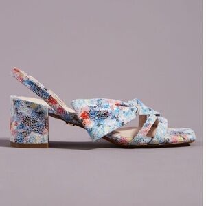 Leather ANTHROPOLOGIE NWT Cecelia New York Cosette Leather Heels 7,5M.